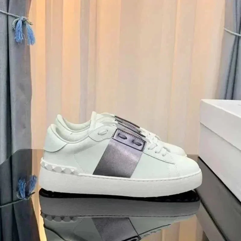 Valentino Open Sneaker Black Trainers — Photo 12