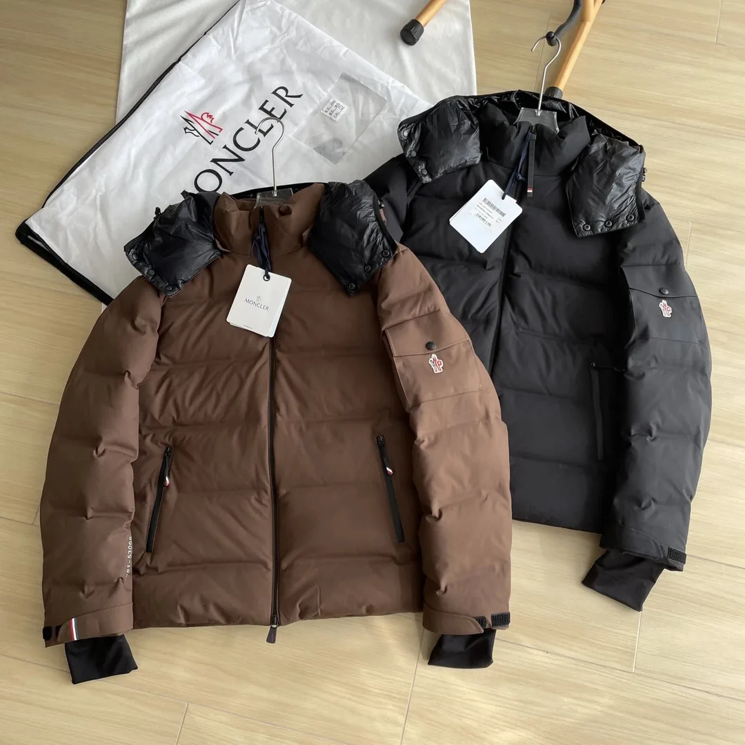 Detachable Hood Down Ski Jacket