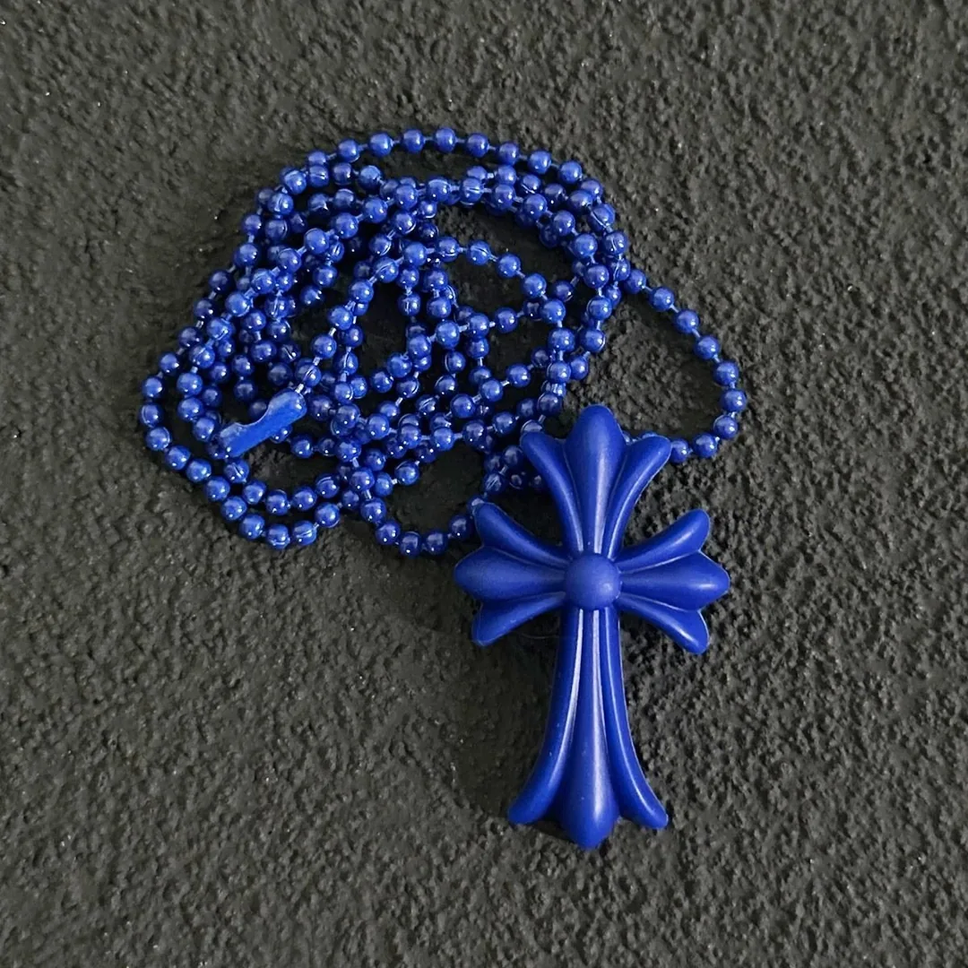 Chrome Hearts Resin Cross Necklace — Photo 11