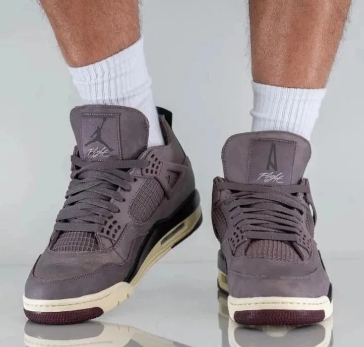 Jordan 4 Purple Suede Violet Ore Sneakers — QC