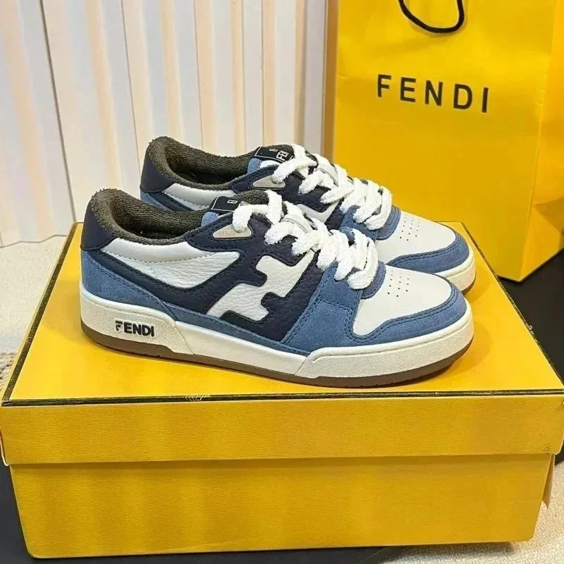 Fendi Match Low-Top Sneakers — Photo 13