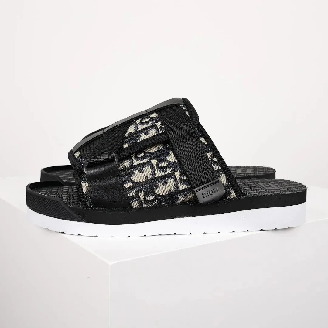 Embroidered Slides — QC