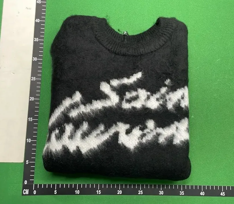 Signature Jacquard Mohair Sweater — QC