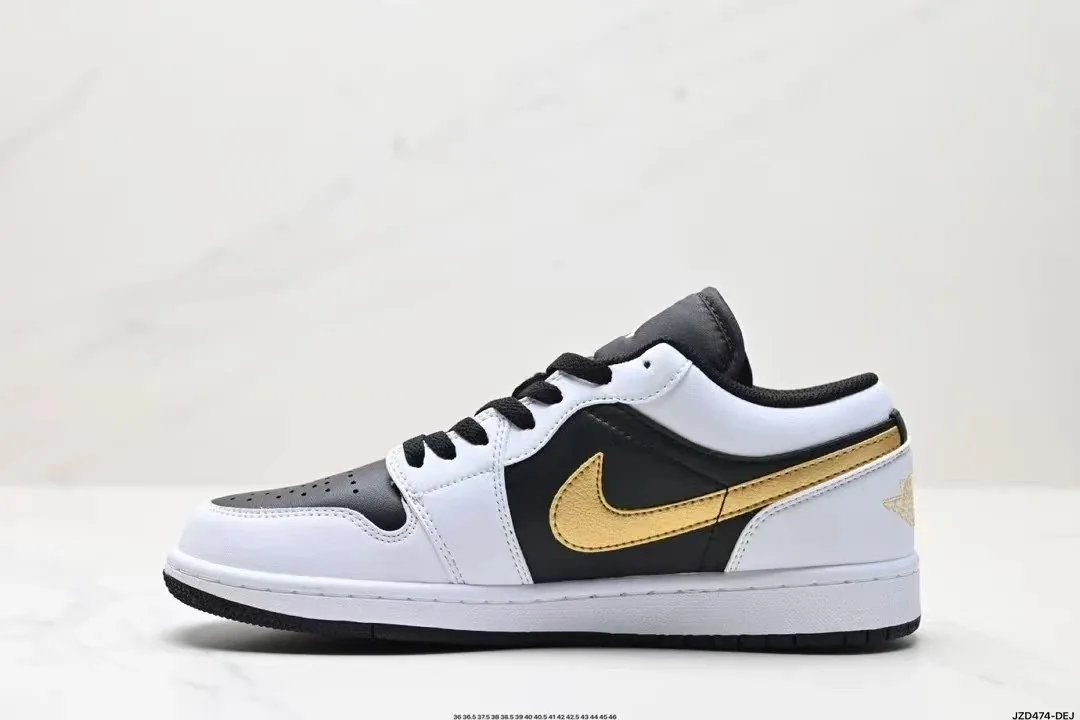 Air Jordan 1 Low Gold Swoosh — Photo 8