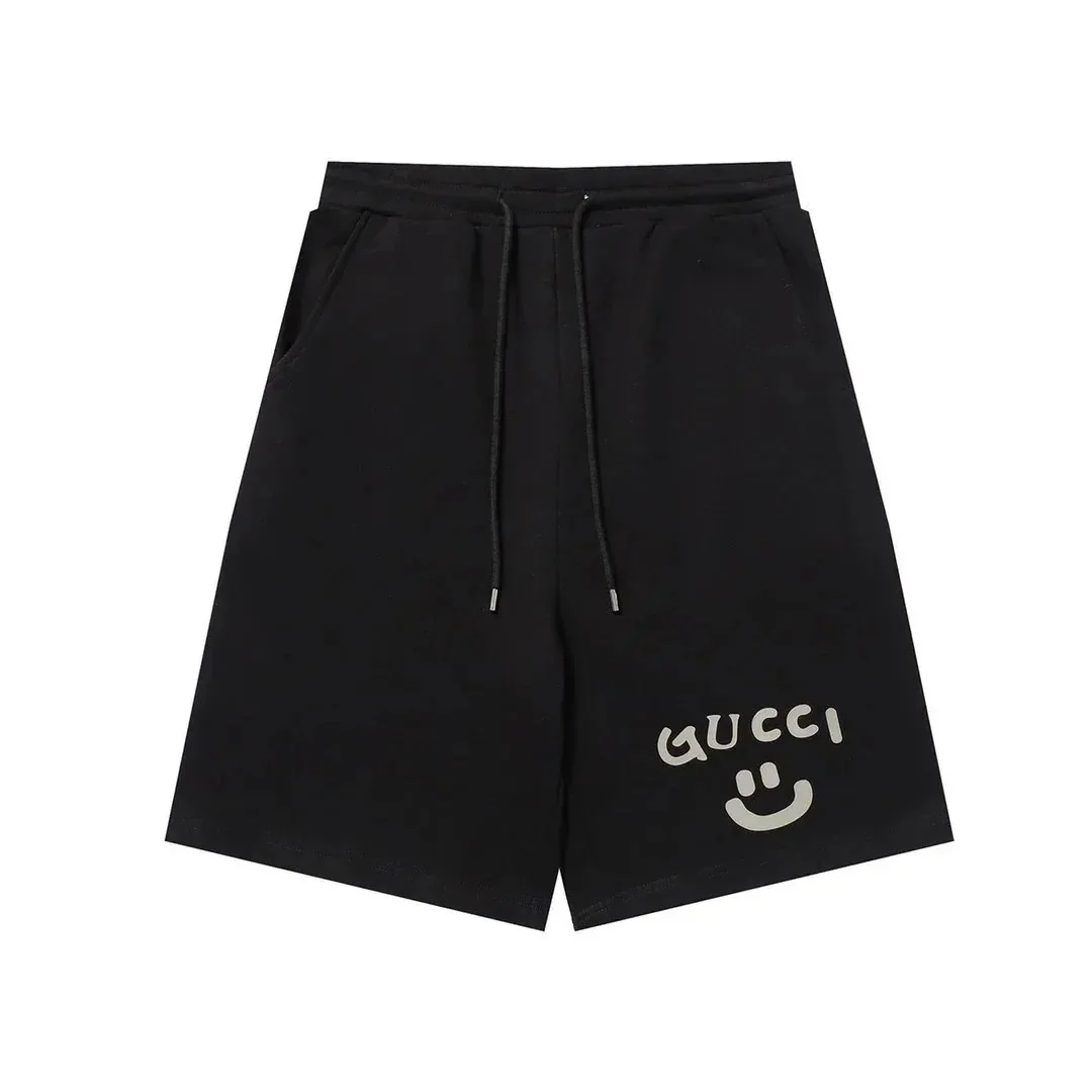 Gucci Logo Smiley Sweat Shorts — Photo 13