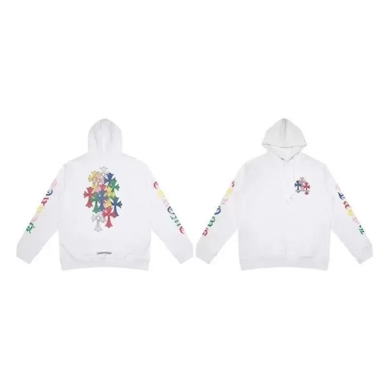Graffiti Flame Cross Hoodie — Photo 8