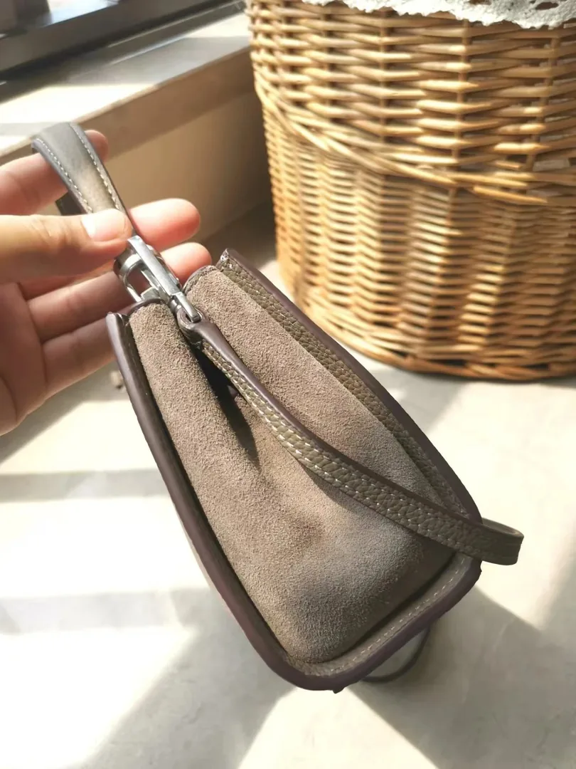 Structured Leather Handbag — photo 6