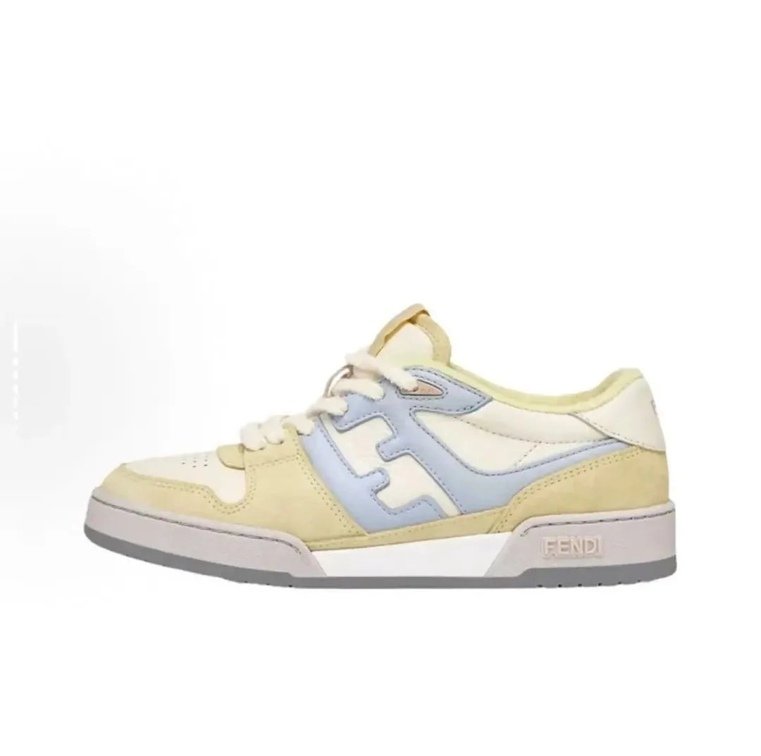 Fendi White Low-Top Skate Shoes — QC
