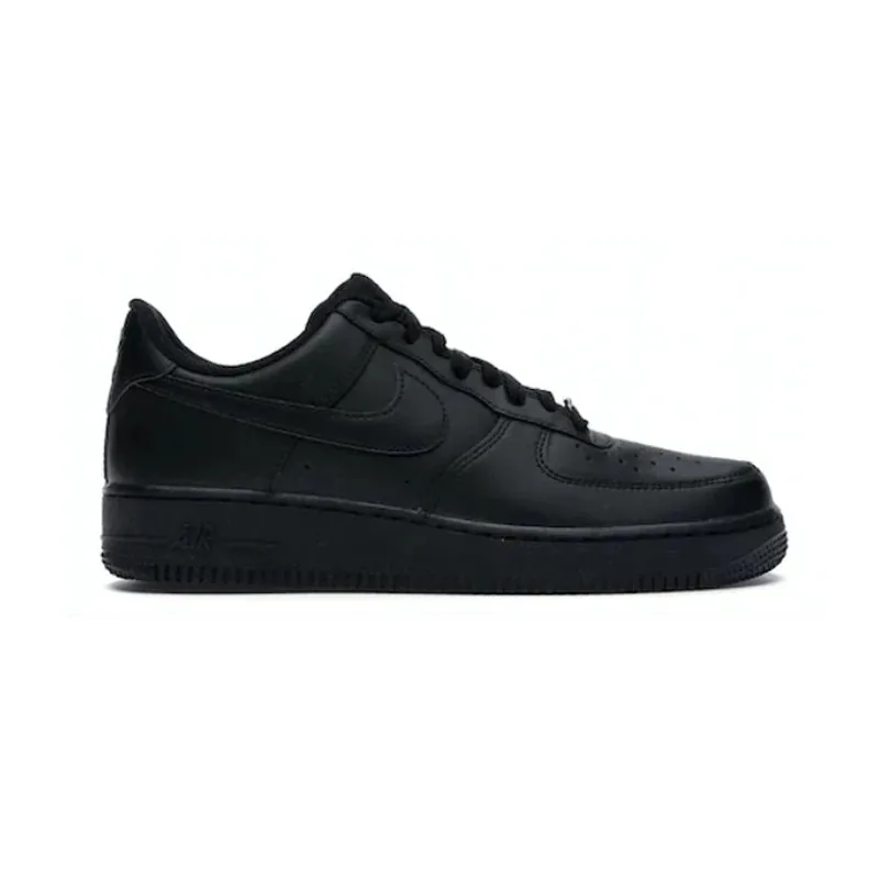 Nike Air Force 1 White Lace-Up Sneakers — Photo 3