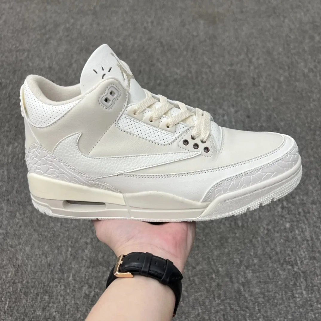Air Jordan 3 White Reverse Swoosh