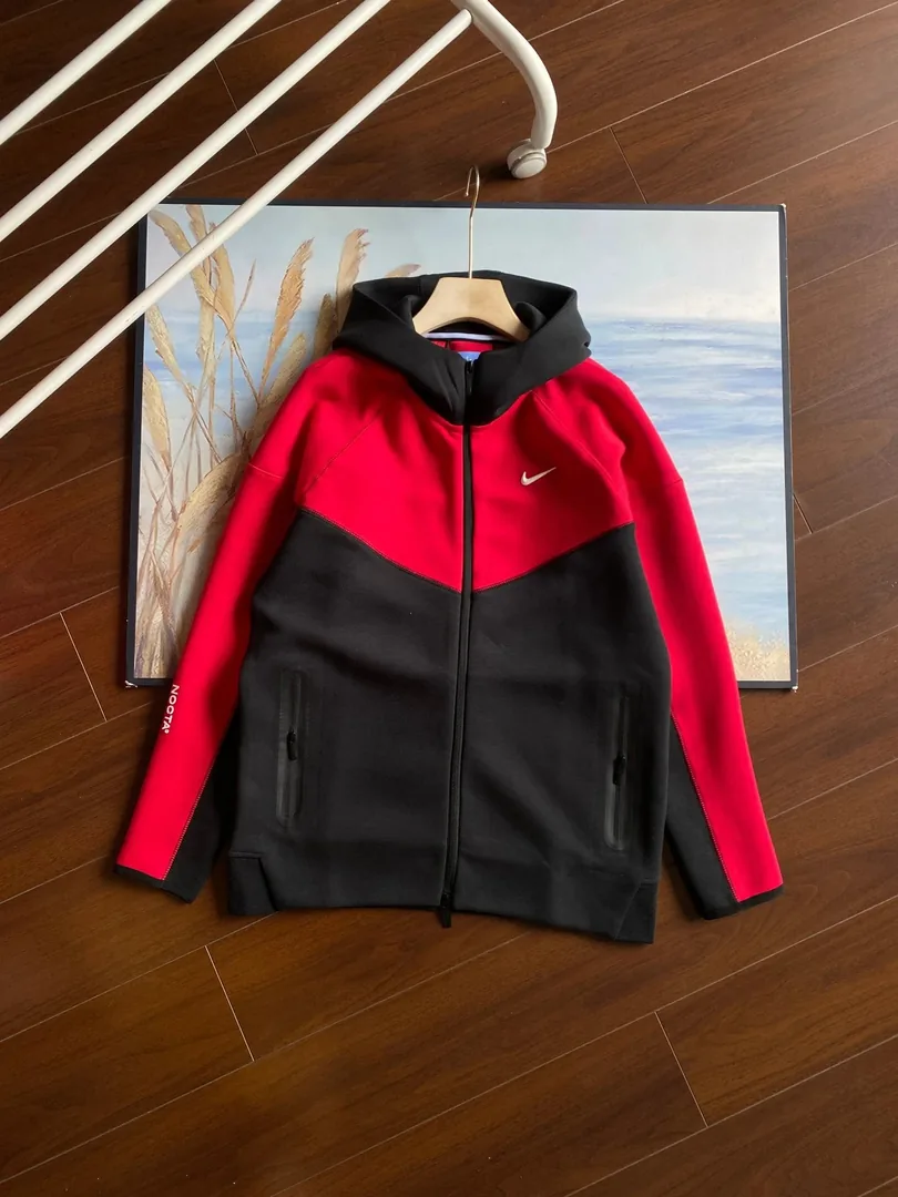 Collab High-Neck Logo Sport Jacket — Photo 12