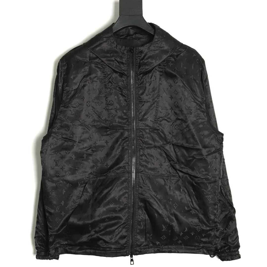 Jacquard Reversible Windbreaker