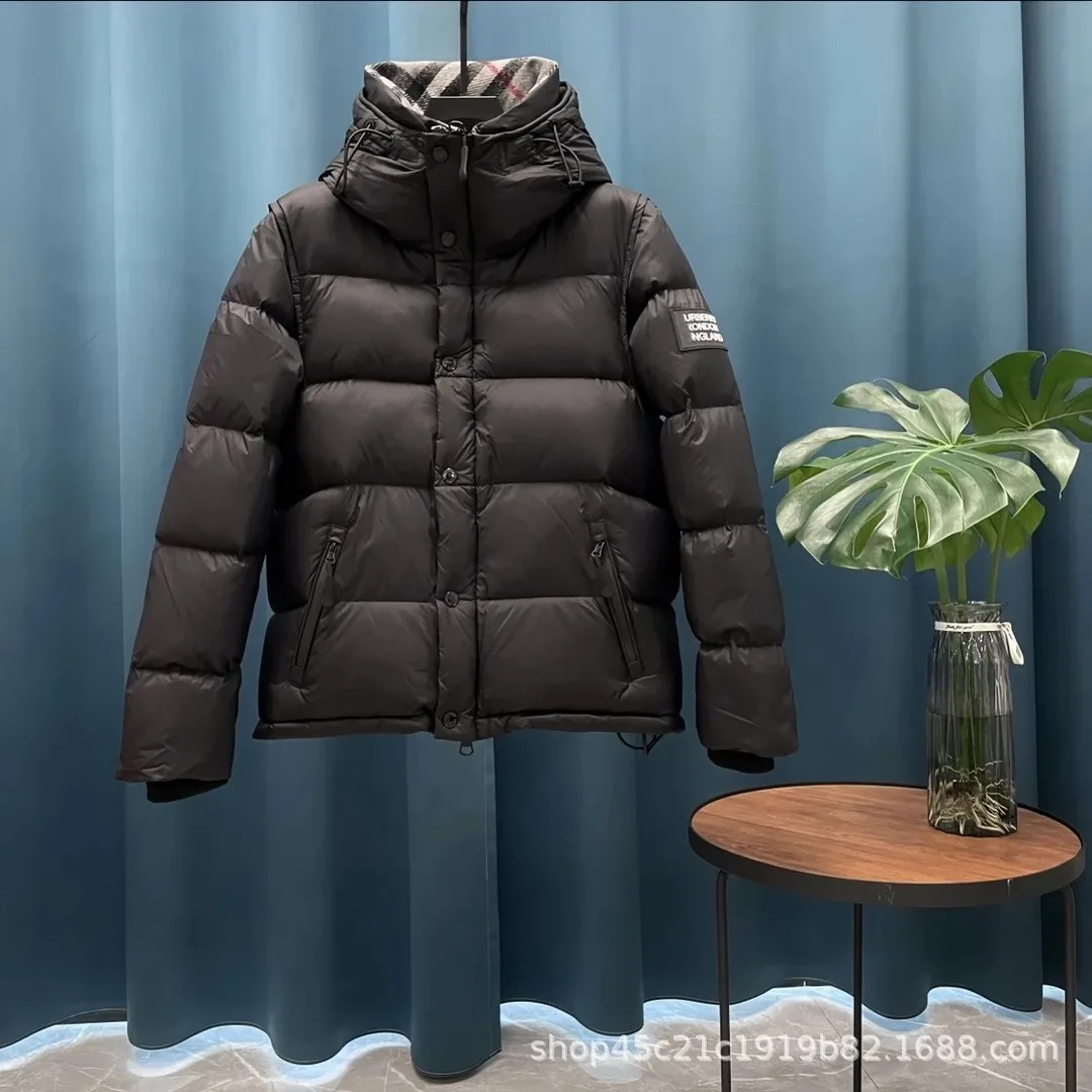 Detachable Hooded Down Jacket — photo 7