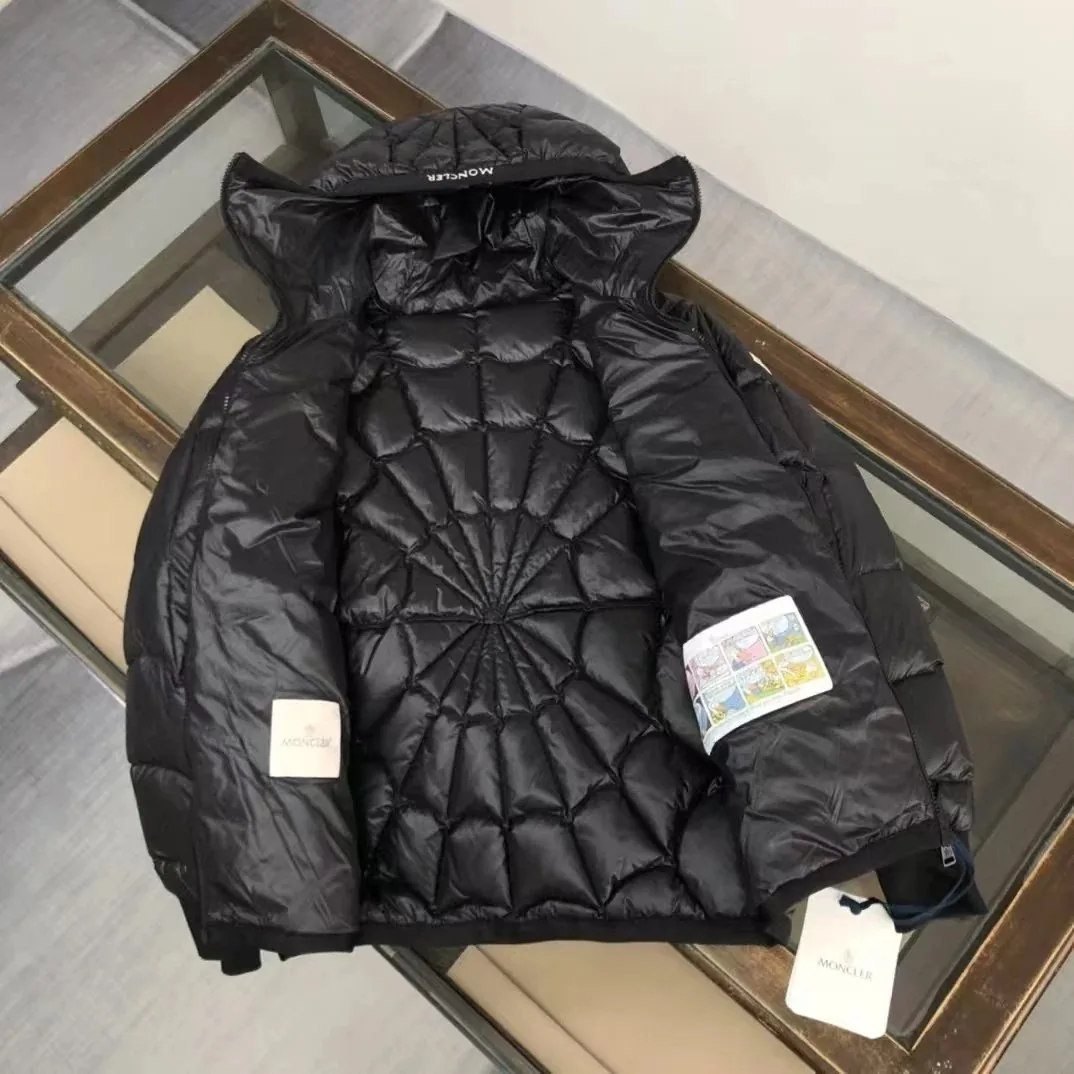 Sp5der Black Spider-Man Quilted Jacket — Photo 4
