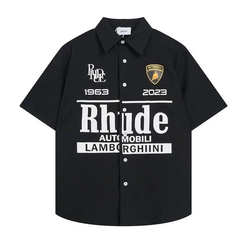 Buffalo Racing Print Shirt — Photo 6
