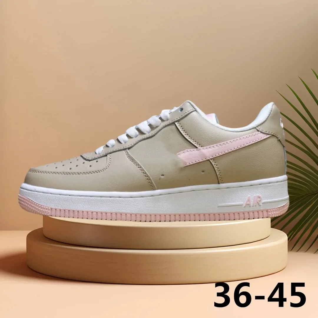 Nike Air Force 1 Brown Low-Top Trainers — Photo 11