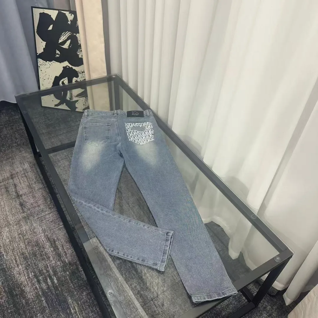 Slim Denim Jeans — Photo 15