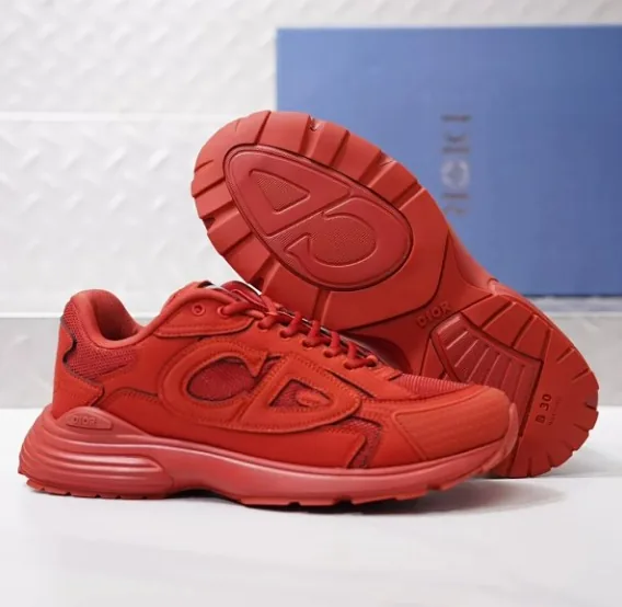 Dior B30 Navy Sneakers — Photo 12