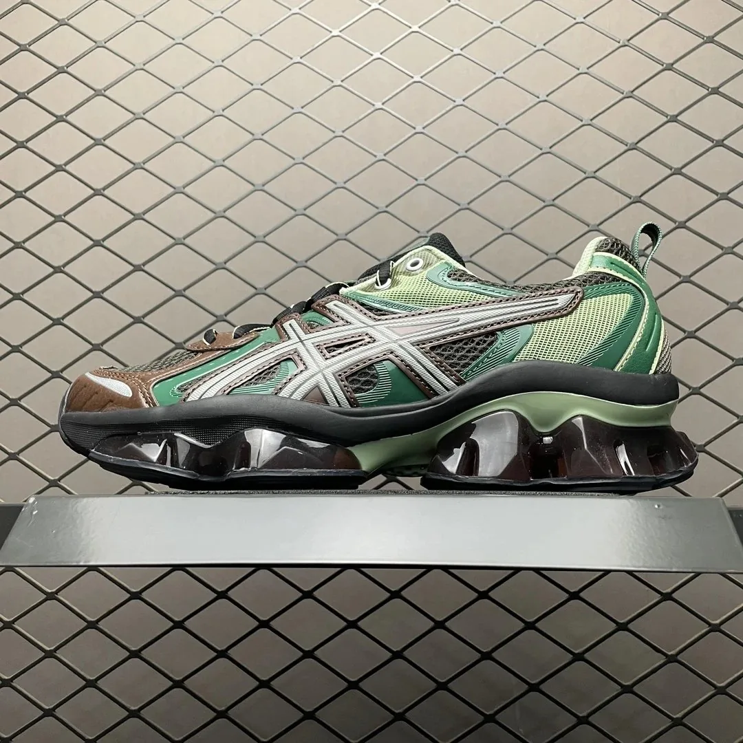 Asics Gel-Kinsei Brown Kinetic Leather Loafers — QC