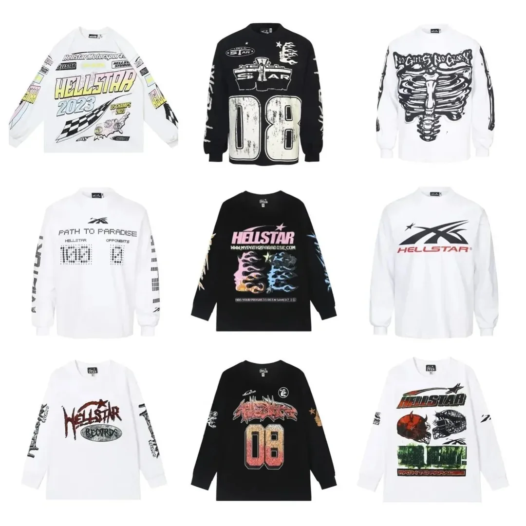 Hellstar Graphic Long Sleeve T-Shirt Collection
