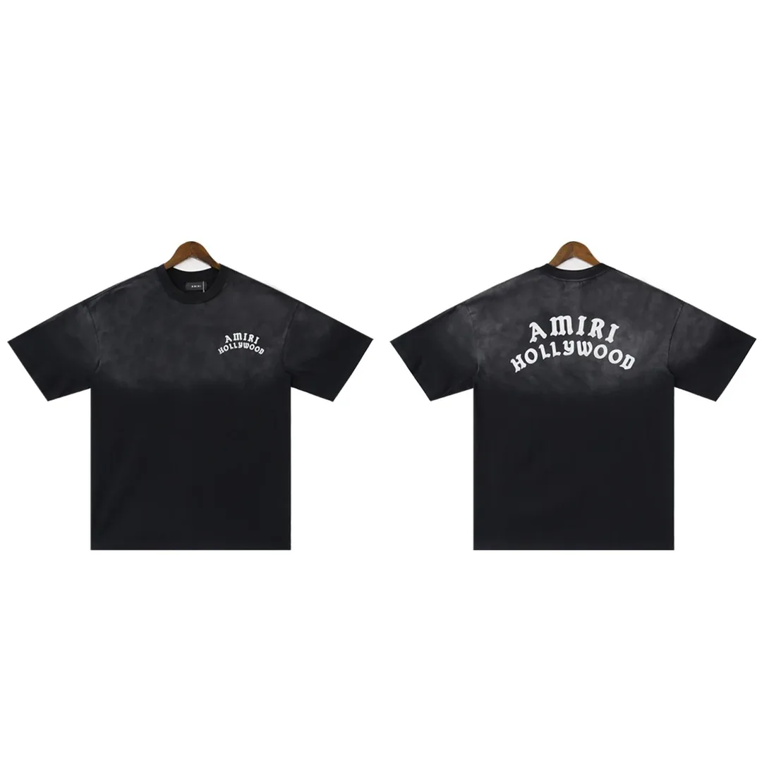 Amiri Washed Embroidered Cotton T-Shirt — Photo 15