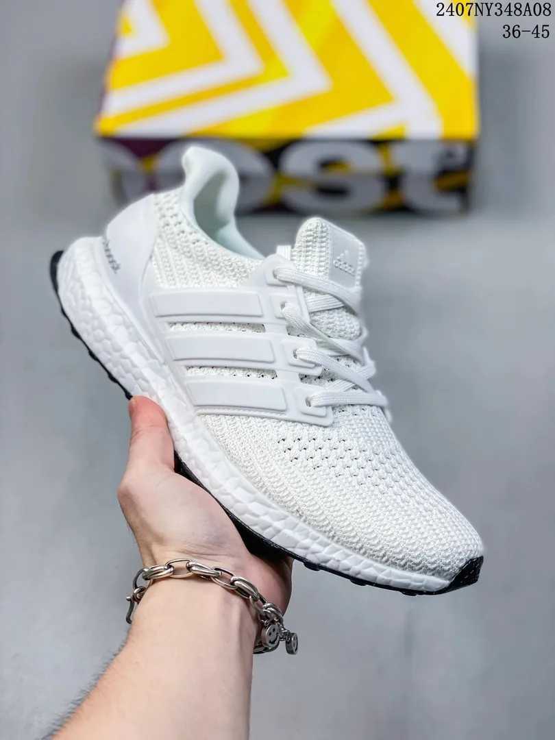 Adidas Ultraboost Grey Black High-Top Sneakers — photo 4