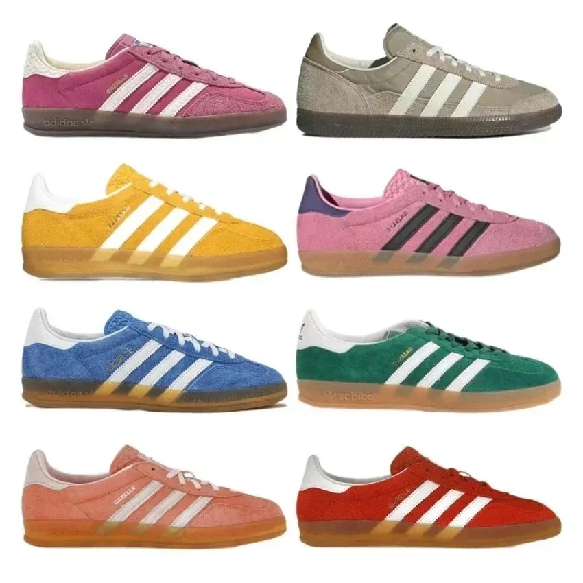 Adidas Gazelle Green Indoor Skate Shoes