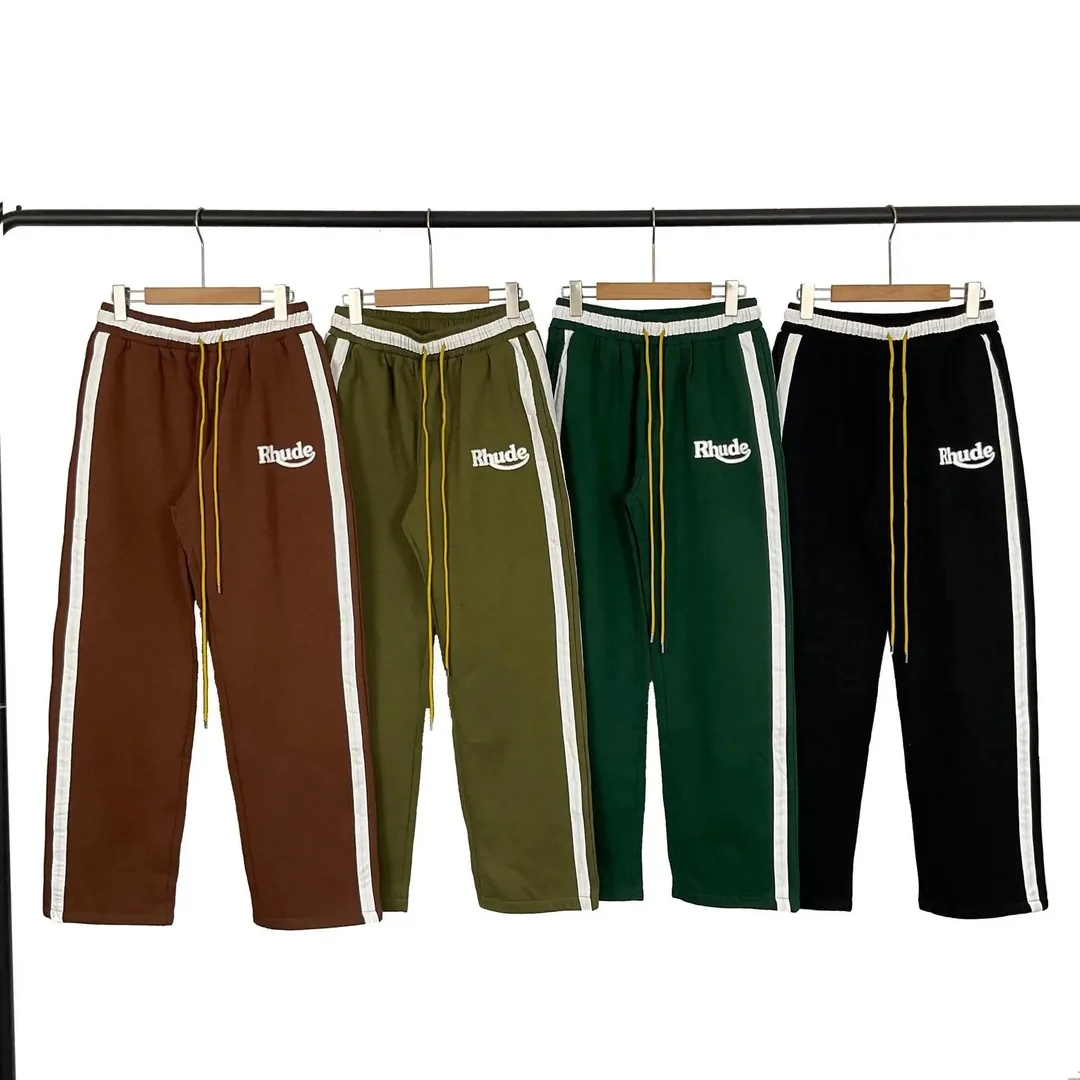 Letter Fleece Sweatpants Set — Photo 8