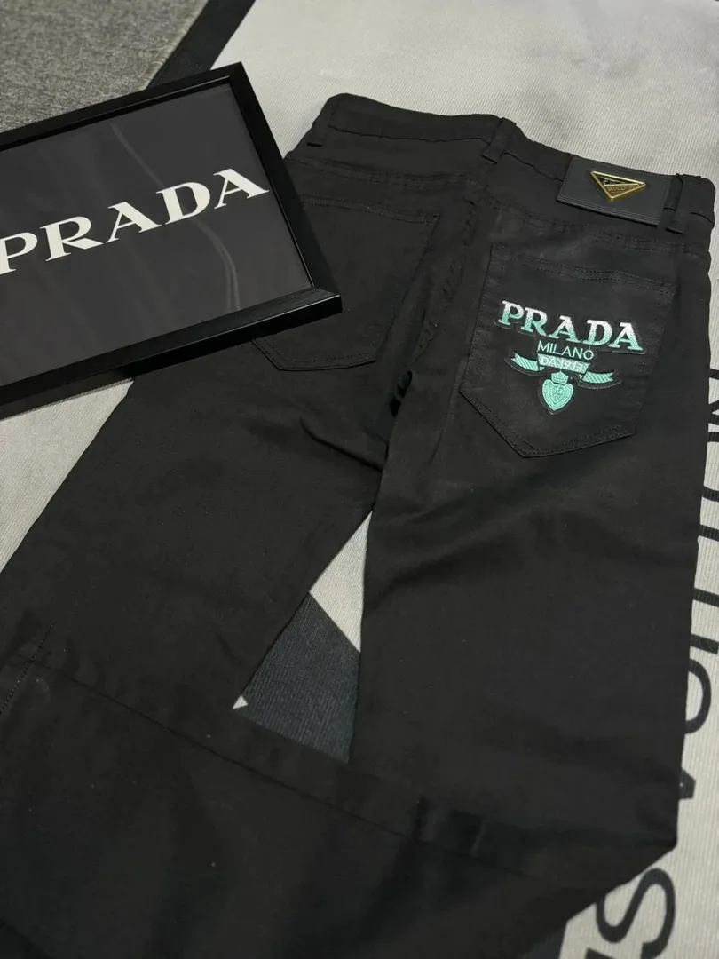 Prada White Straight Leg Jeans — QC