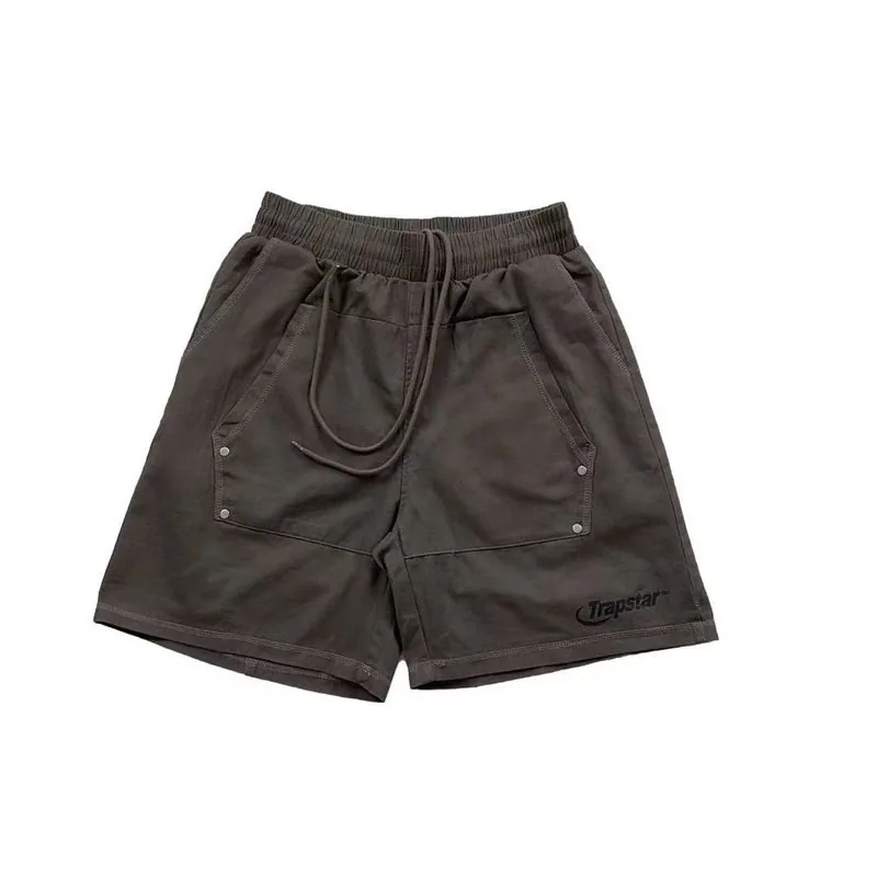 Letter Embroidered Shorts — QC
