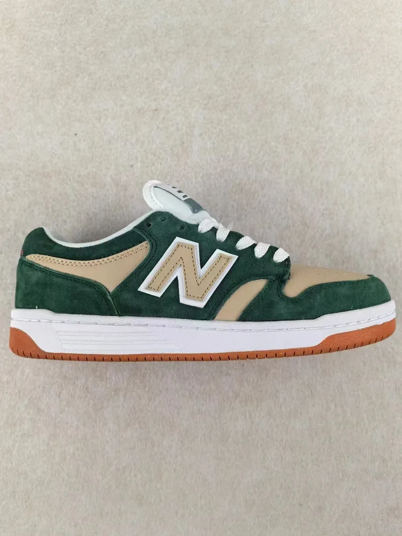 New Balance Numeric 480 Green Camo Skate Shoes