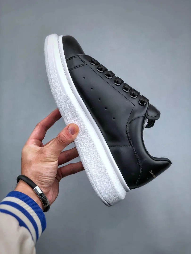 Alexander McQueen Oversized Sneaker White Athletic Sneakers — Photo 13