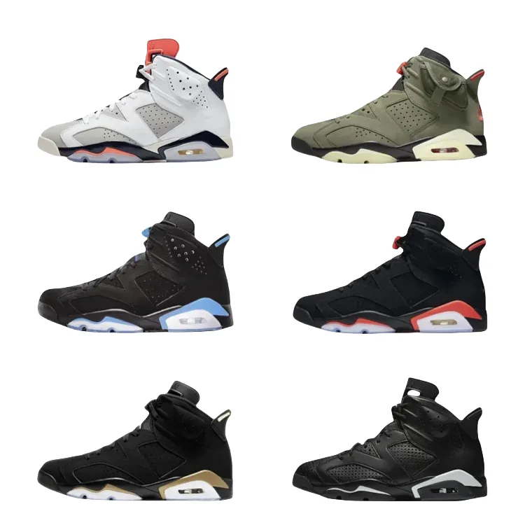 Air Jordan 6 Brown Sneakers