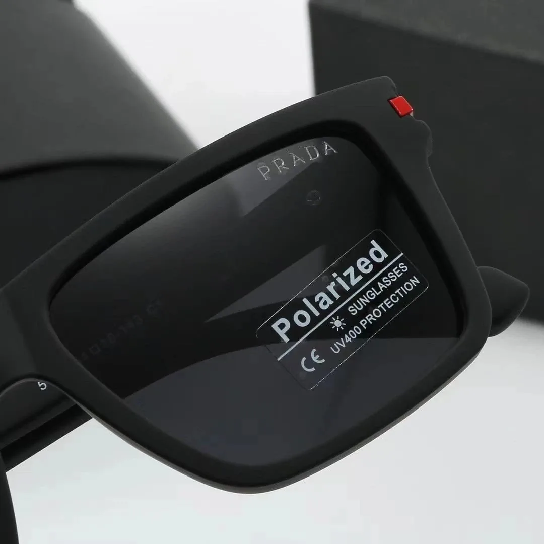 Prada Linea Rossa Rectangular Sunglasses — QC