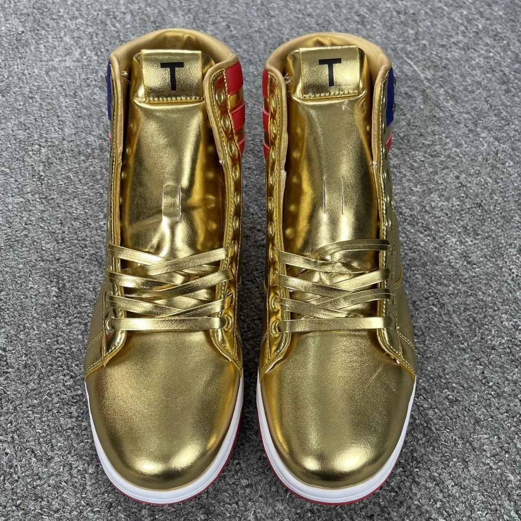 Trump Never Surrender High-Top Sneakers — Photo 8