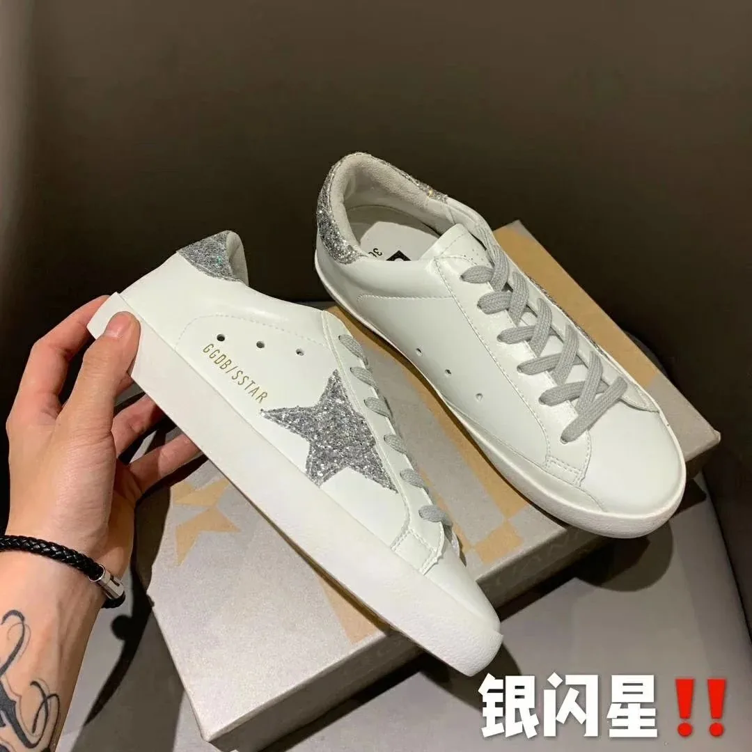 Golden Goose Super-Star Superstar Distressed Sneakers — photo 6