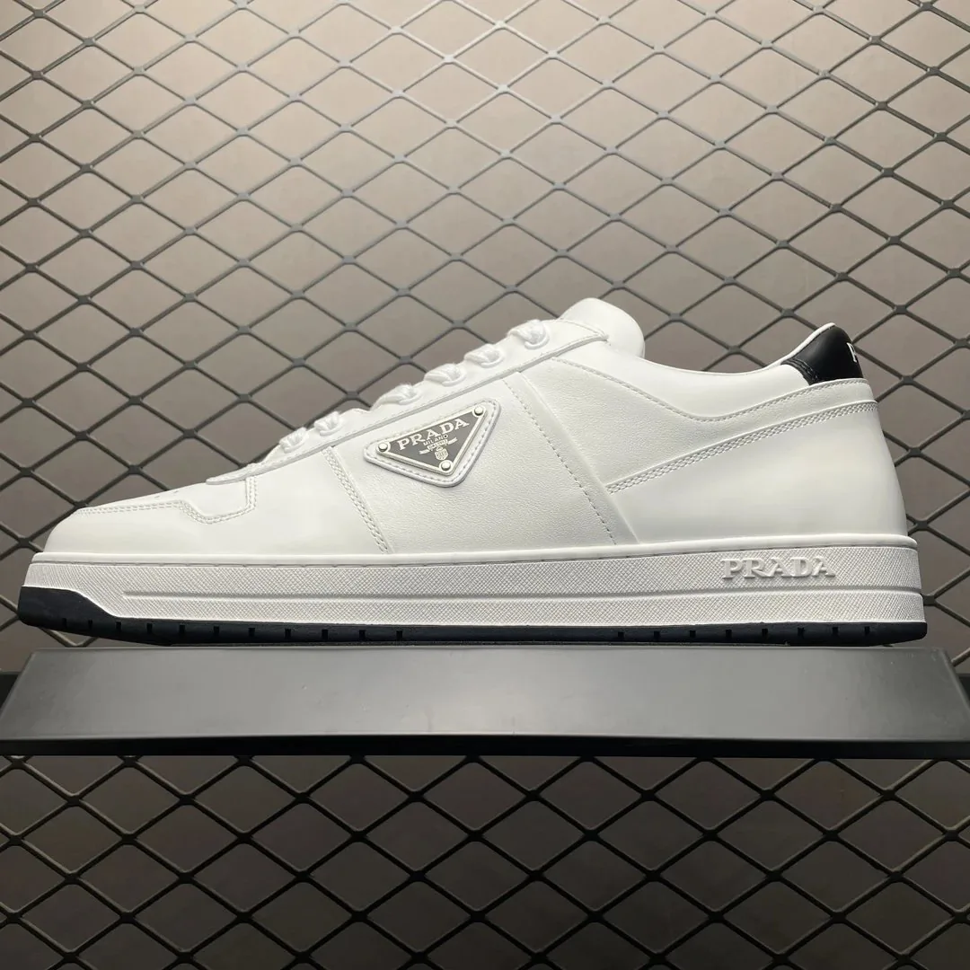 Prada Downtown White Low Sneakers — Photo 3