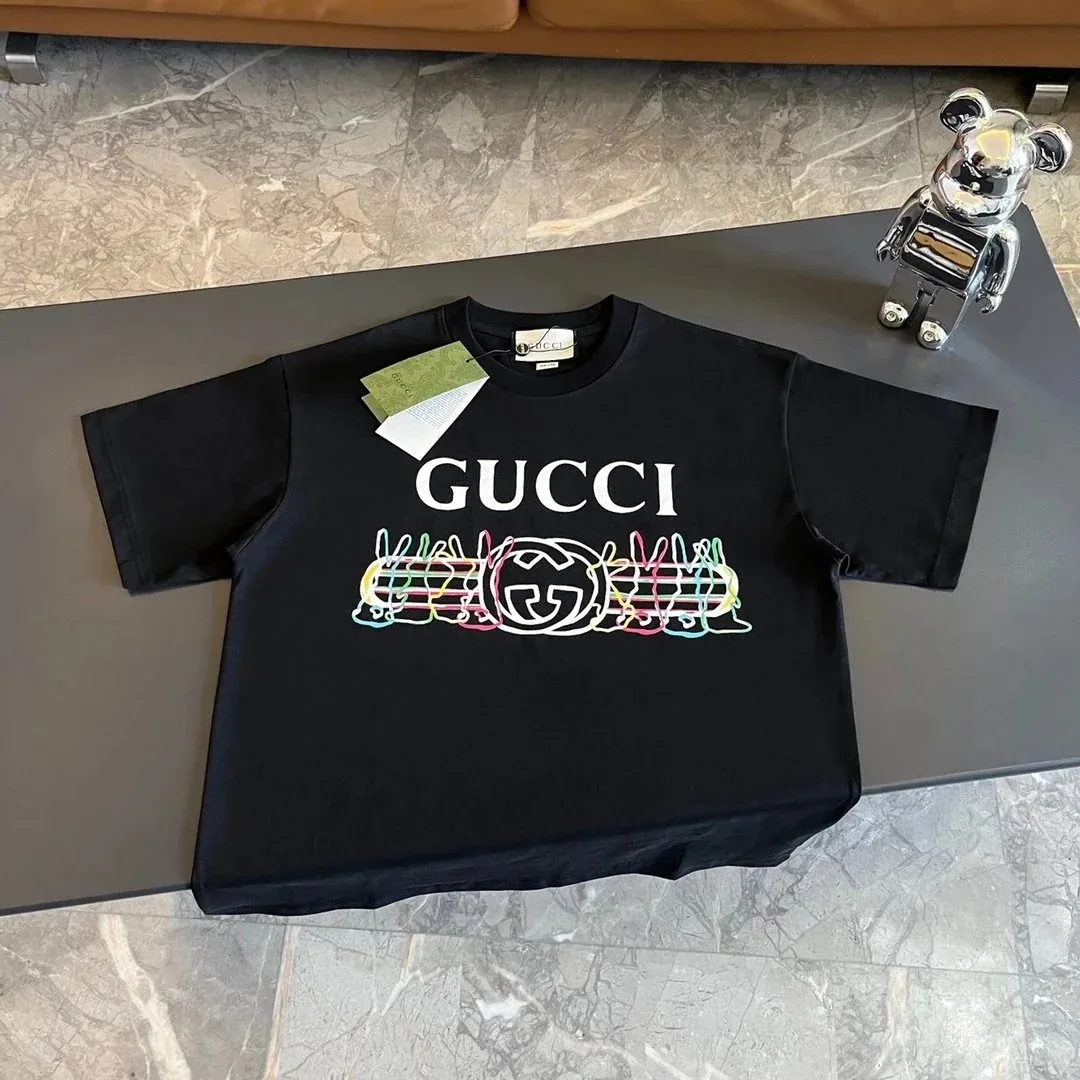 Gucci Circle Logo Print T-Shirt — Photo 3