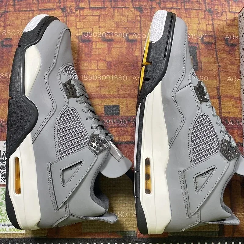 Jordan 4 Black Skate Shoes — photo 12