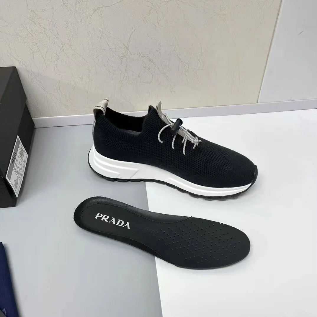 Prada White High-Top Sneakers — QC