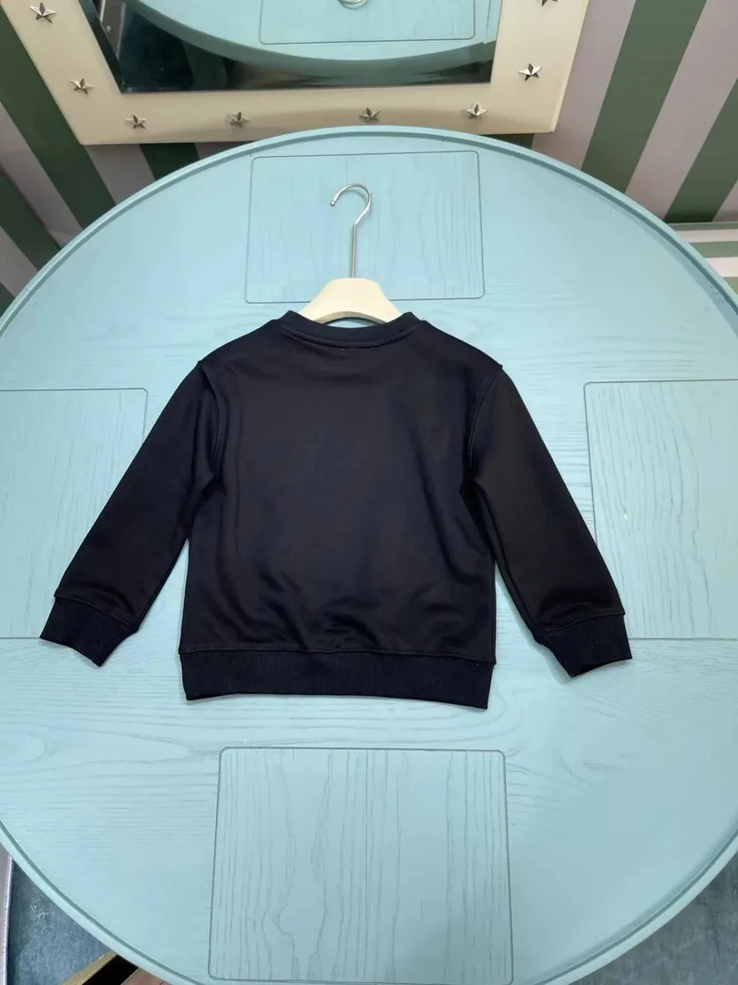 Plaid Embroidered Kids Sweatshirt — Photo 9