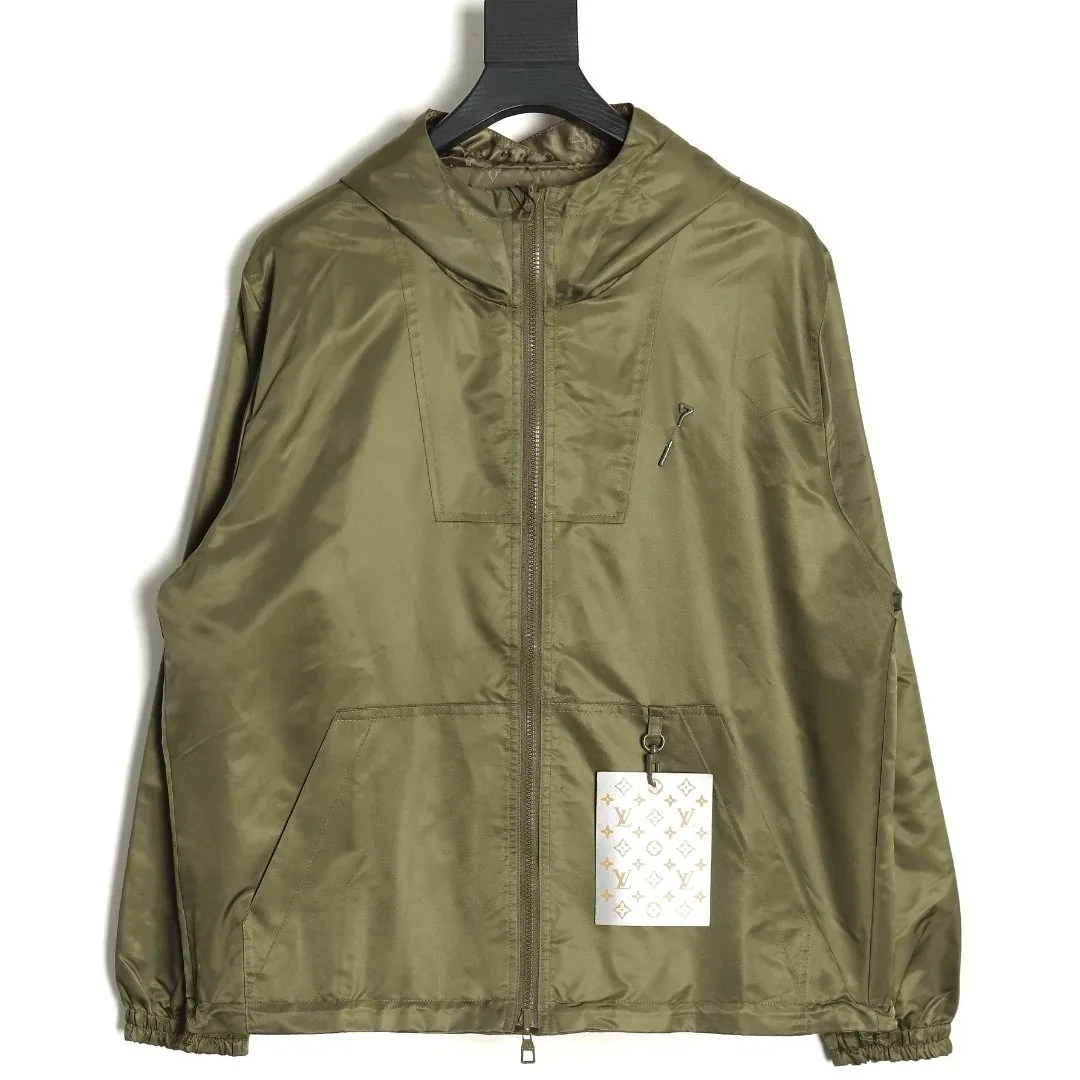 Jacquard Reversible Windbreaker — Photo 4