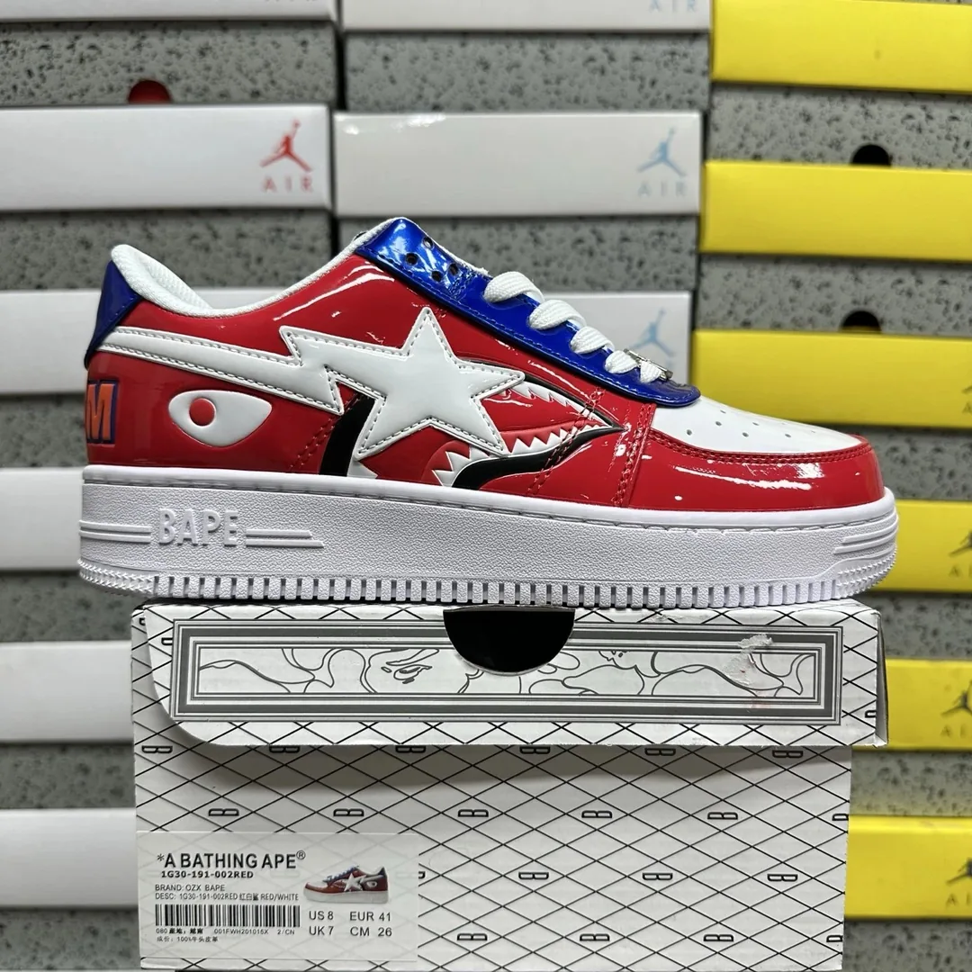 Bape Sta Shark Face Low-Top Sneakers — photo 3