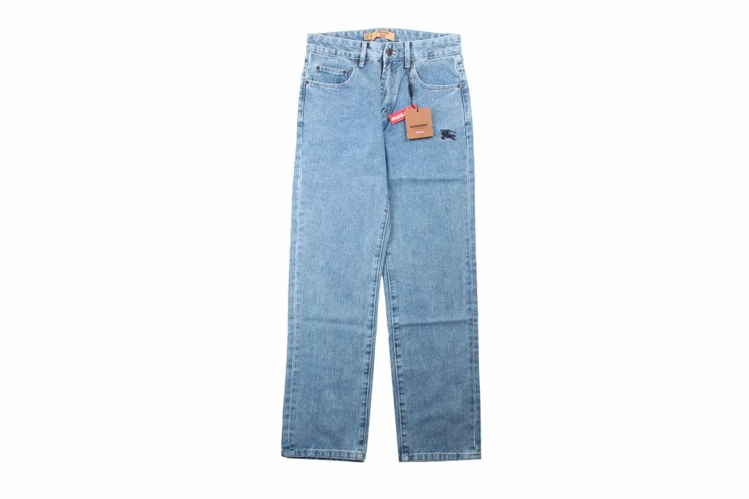 Burberry War Horse Embroidered Jeans