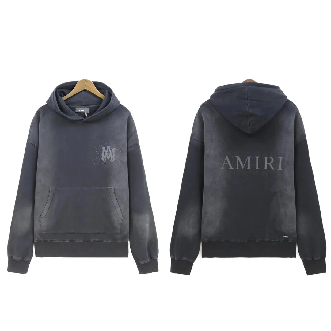 Letter Embroidered Hooded Sweatshirt — QC