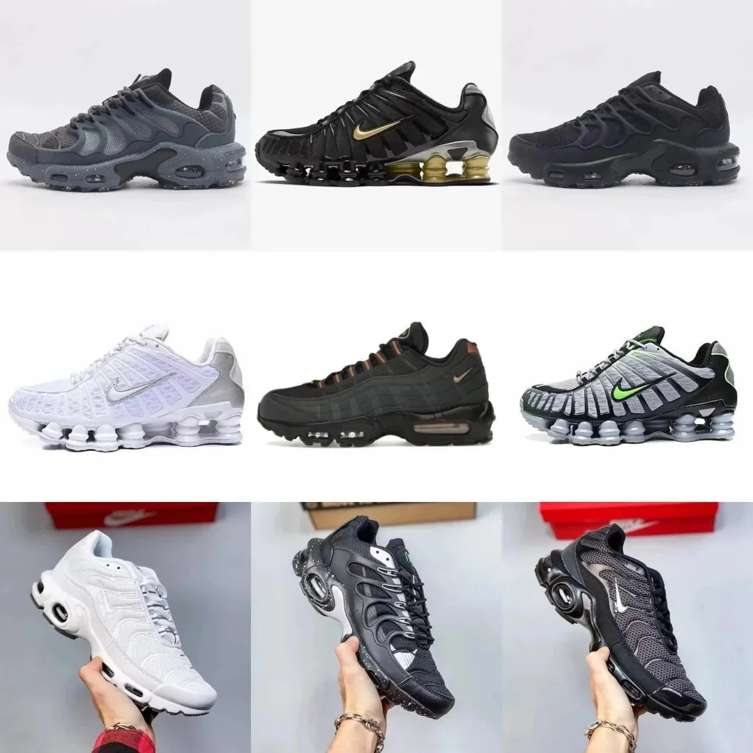 Nike Air Max Plus TN Grey Platform Runners