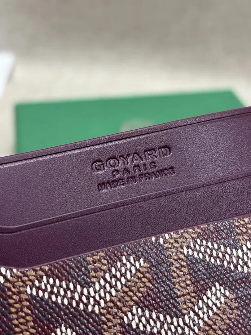 Goyard Leather Card Holder — Photo 3