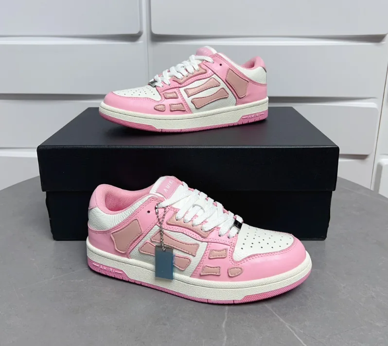 Amiri Skel-Top Low Skeleton Sneakers — photo 6