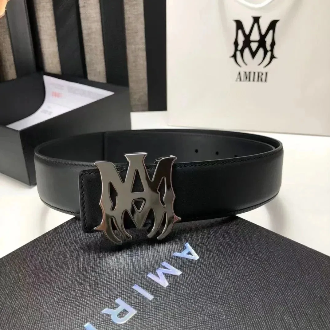 Amiri Leather Belt — QC