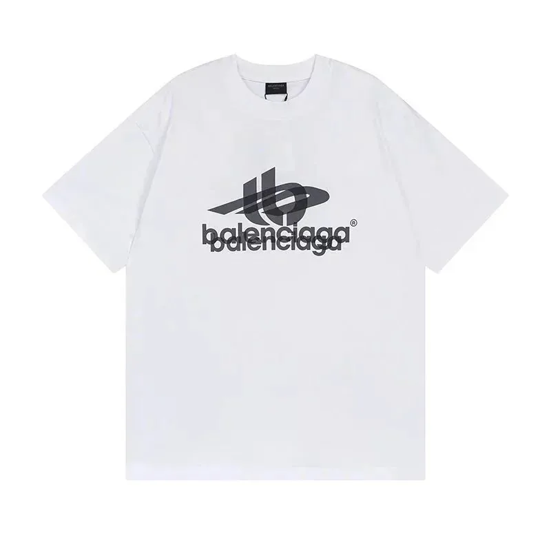 Balenciaga Logo Print Washed T-Shirt — photo 8